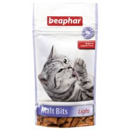 Beaphar Malt Bits Light Przysmak Niskokaloryczny Przeciwko Pilobezoarom Dla Kotów 35G