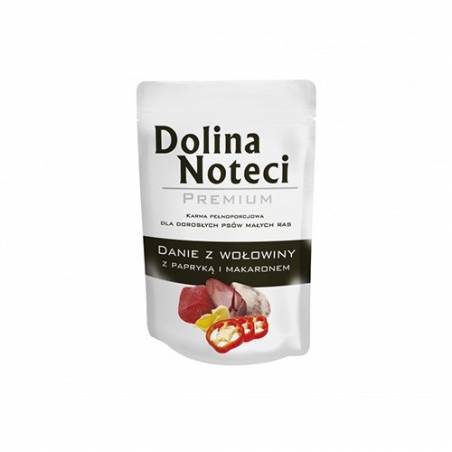 Dolina Noteci Danie Z Wołowiną, Papryką I Makaronem 300G