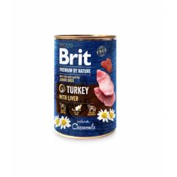 Brit Premium By Nature Puszka Indyk Z Wątróbką 800G