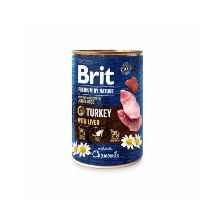 Brit Premium By Nature Puszka Indyk Z Wątróbką 800G