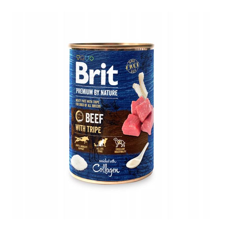 Brit Premium By Nature Puszka Wołowina Z Podrobami 800G