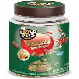 Lolo Pets Ciasteczka Dla Psa - Świąteczny Mix 240G [Lo-80791]