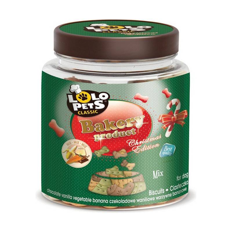 Lolo Pets Ciasteczka Dla Psa - Świąteczny Mix 240G [Lo-80791]