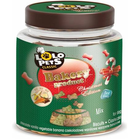 Lolo Pets Ciasteczka Dla Psa - Świąteczny Mix 240G [Lo-80791]