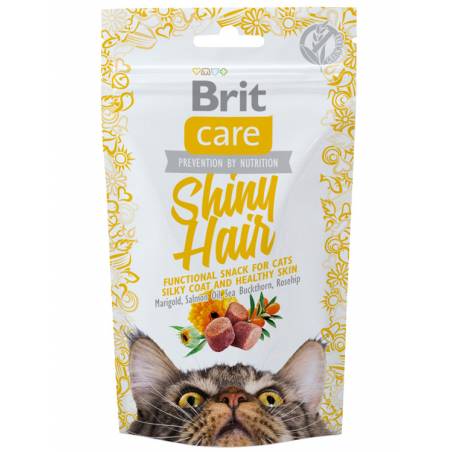 Brit Care Cat Snack Shiny Hair 50G