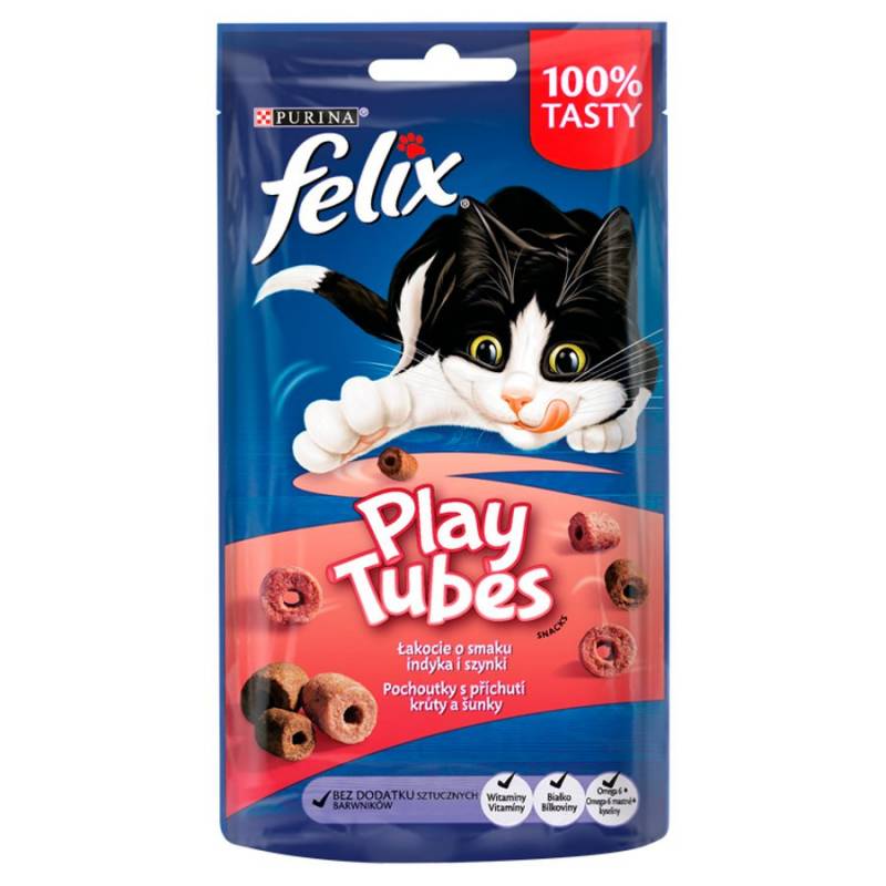 Felix Play Tubes Indyk Szynka 50G