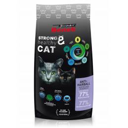 Super Benek Sucha Karma Dla Kotów Antihairball - 250G