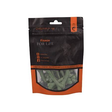 Fitmin Ffl Dog Treat Dental Chews With Seaweed 70G