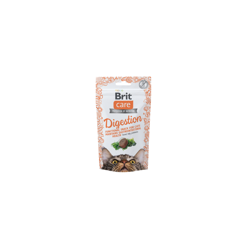 Brit Care Cat Snack Digestion 50G