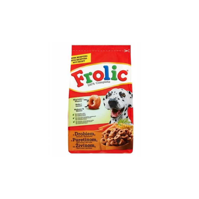 Frolic Drób, Warzywa, Zboża 500G [323419]