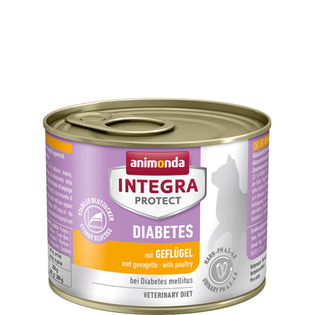 Animonda Integra Protect Diabetes Puszki Z Drobiem 200 G