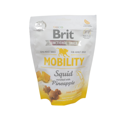 Brit Care Dog Functional Snack Mobility Squid & Pineapple 150G