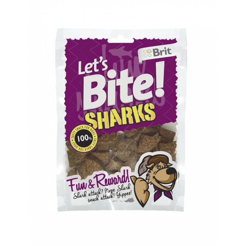 Brit Let's Bite Sharks 150 G