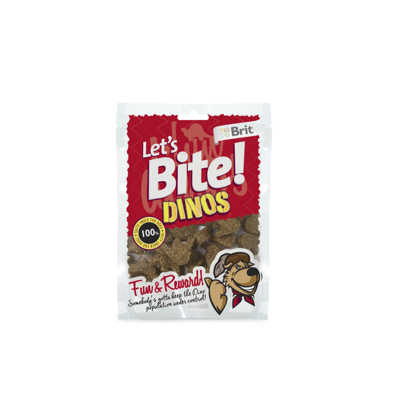 Brit Let's Bite Dinos 150 G