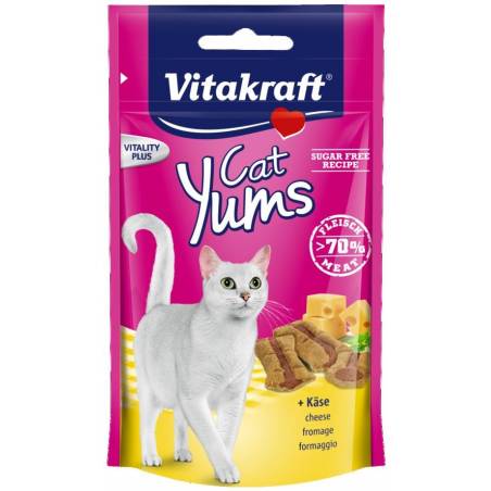 Vitakraft Cat Yums Przysmak Dla Kota, Ser 40G +20% Gratis