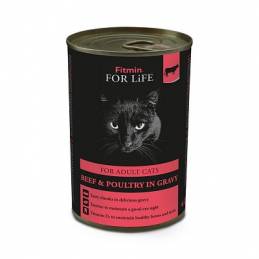 Fitmin Cat Tin Adult Beef 415G