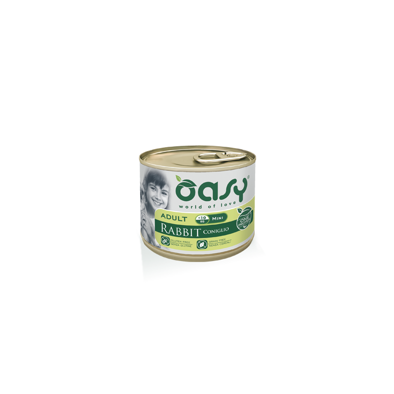 Oasy One Protein Adult Mini - Królik 200 G