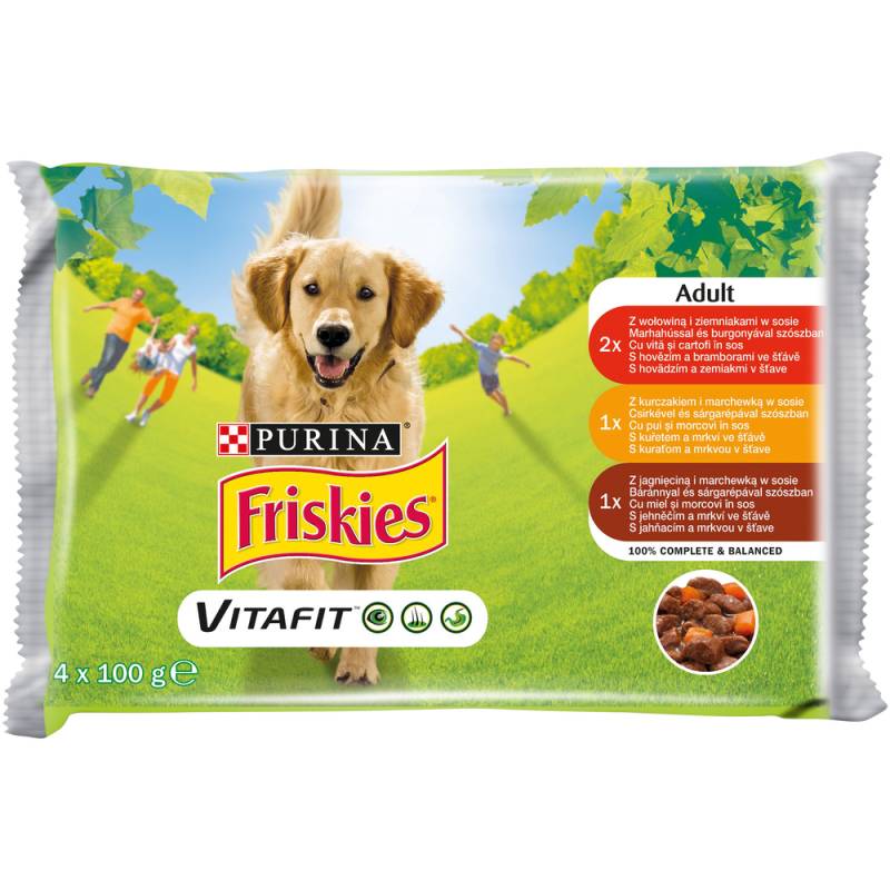 Friskies Adult Mięso (4X100G)