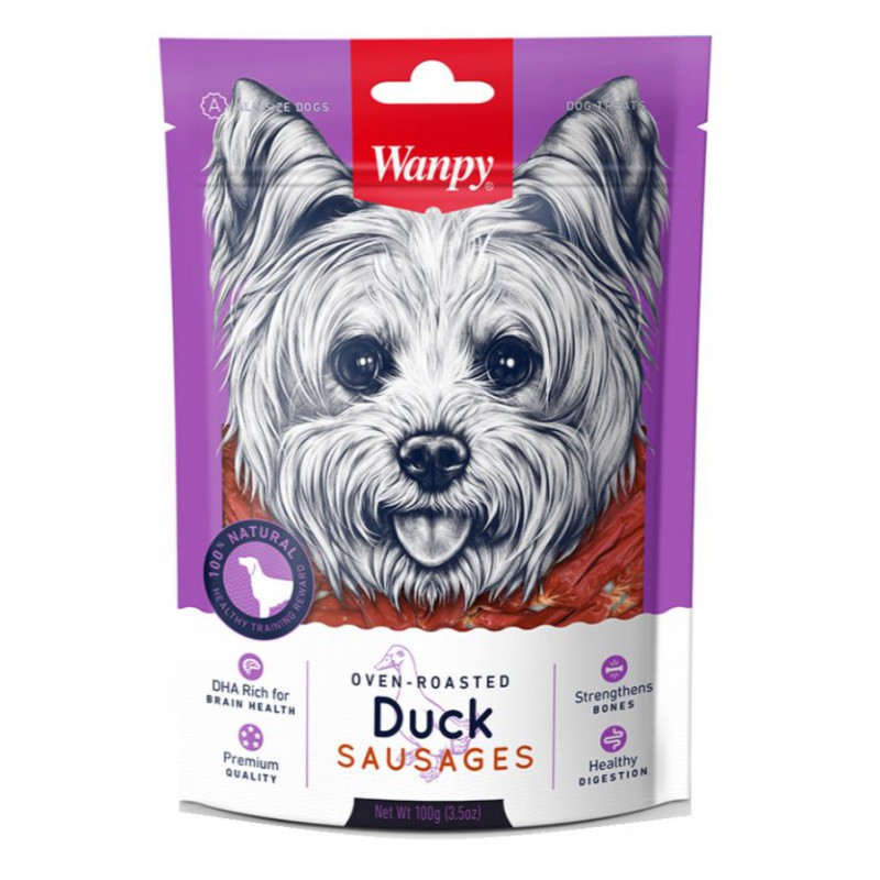 Wanpy Duck Sausages 100G