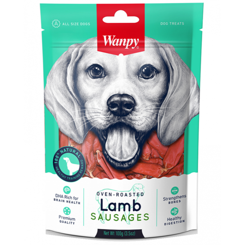 Wanpy Lamb Sausages 100G