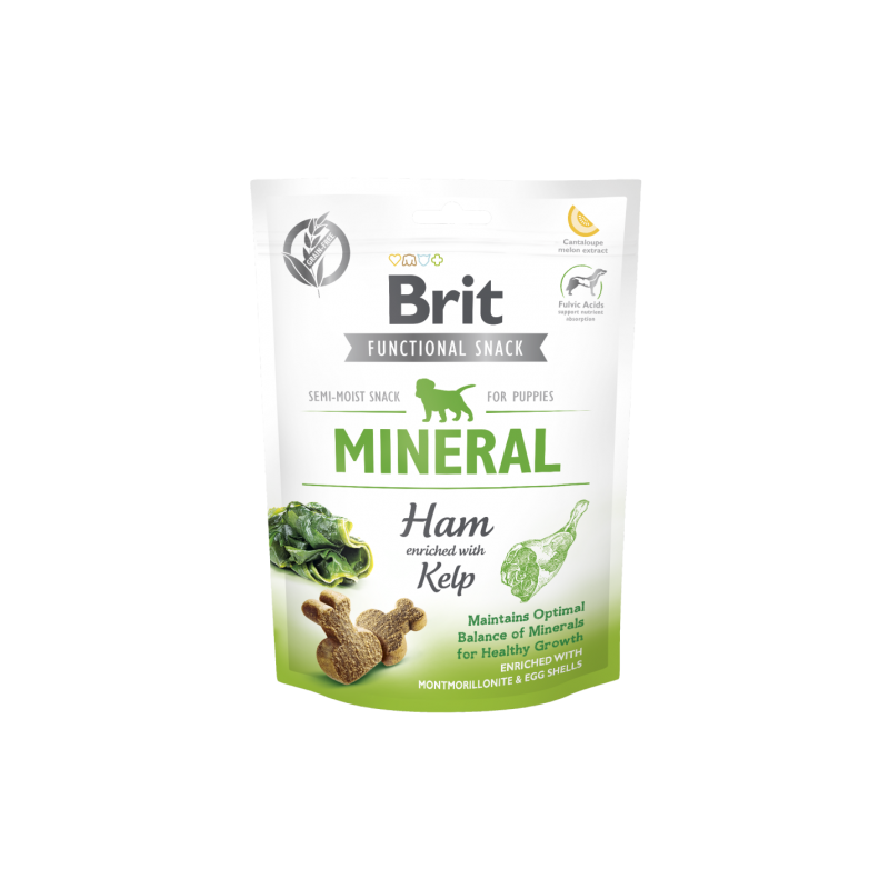 Brit Care Puppy Functional Snack Mineral Ham & Kelp 150G