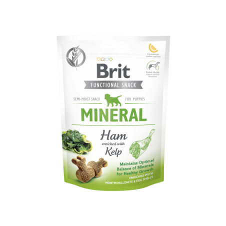 Brit Care Puppy Functional Snack Mineral Ham & Kelp 150G