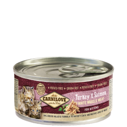 Carnilove Cat Kittens Turkey&Salmon 100G