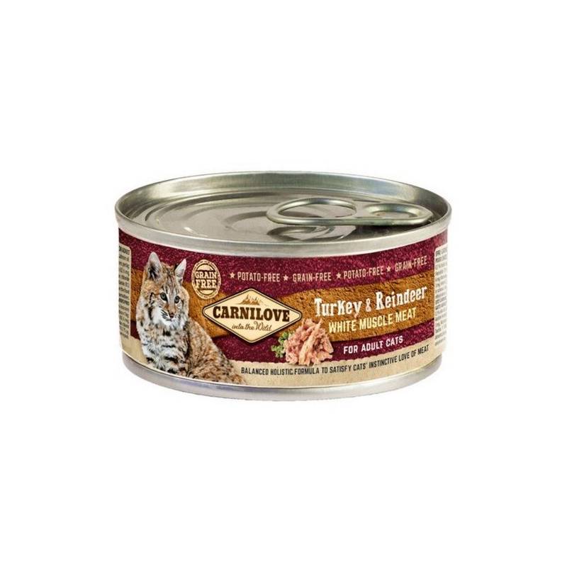 Carnilove Cat Adult Turkey&Reindeer 100G