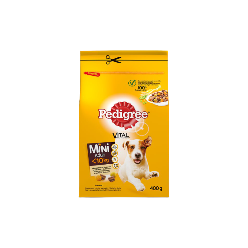 Pedigree Małe Rasy Adt Kurcz, Warz 400G [375563]