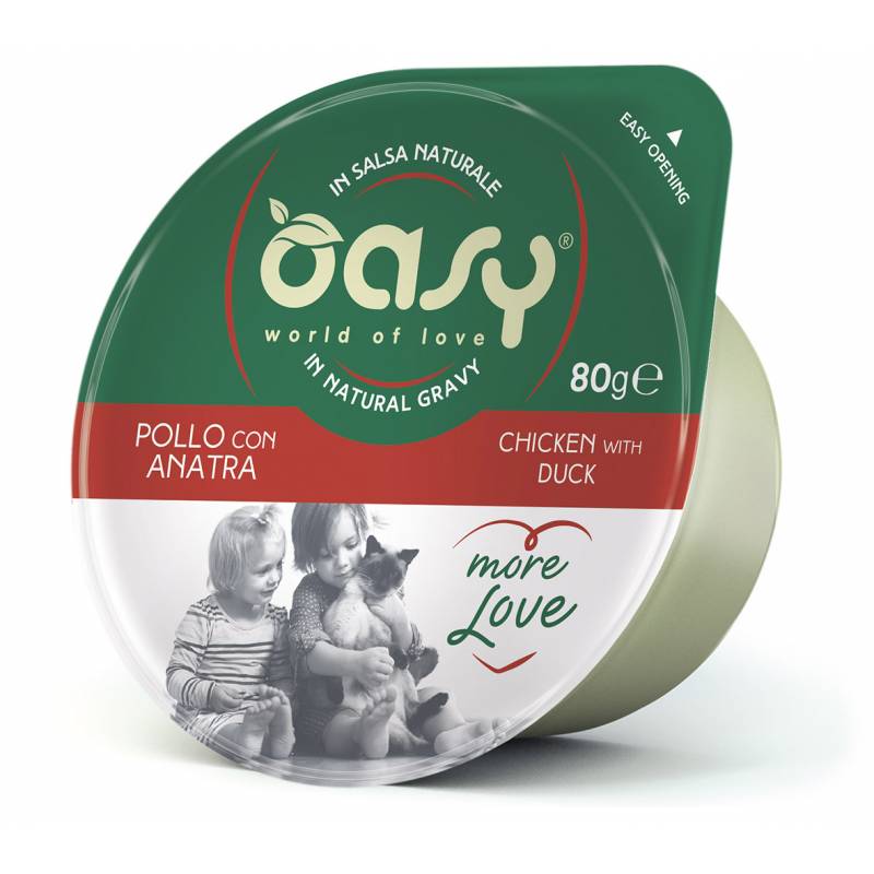 Oasy More Love Cup Kurczak Z Kaczką 70 G