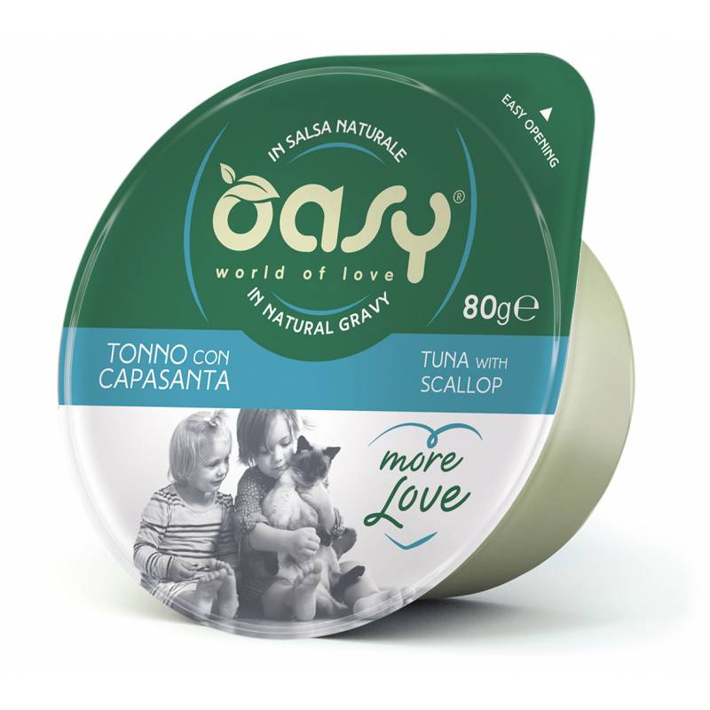 Oasy More Love Cup Tuńczyk Z Przegrzebkiem 70 G