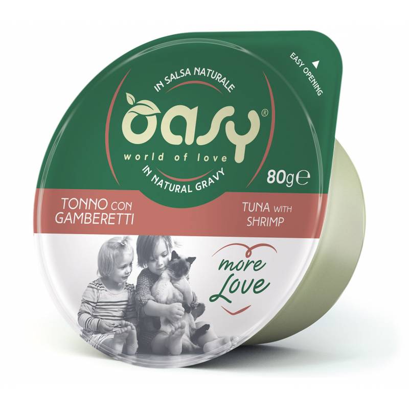 Oasy More Love Cup Tuńczyk Z Krewetkami 70 G