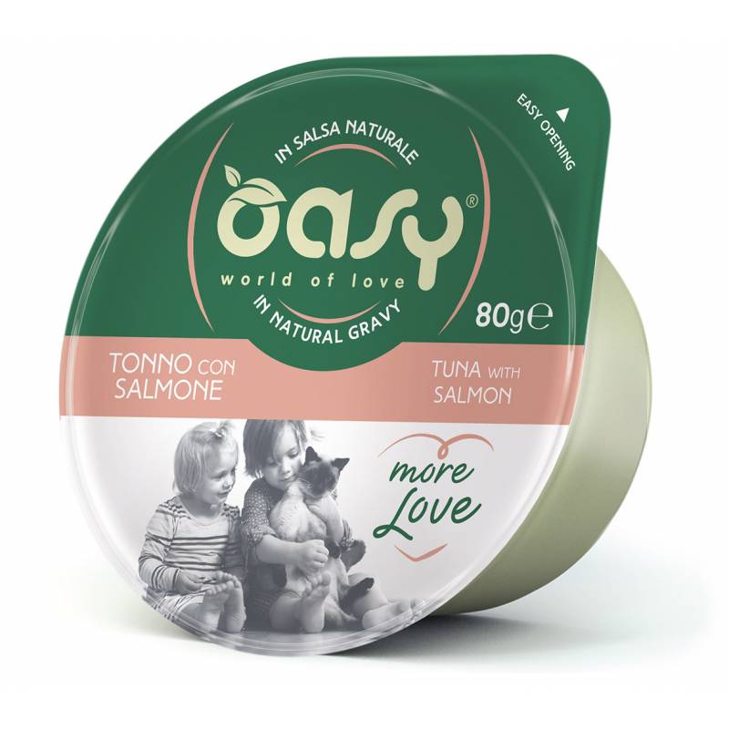 Oasy More Love Cup Tuńczyk Z Łososiem 70 G