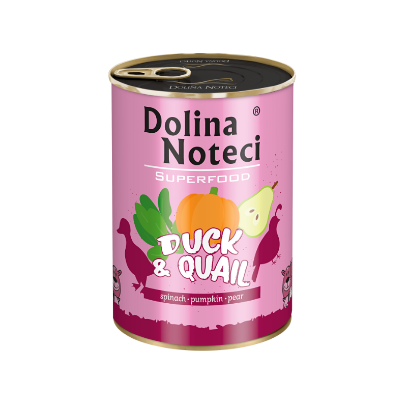 Dolina Noteci Superfood Kaczka Z Przepiórką 400G