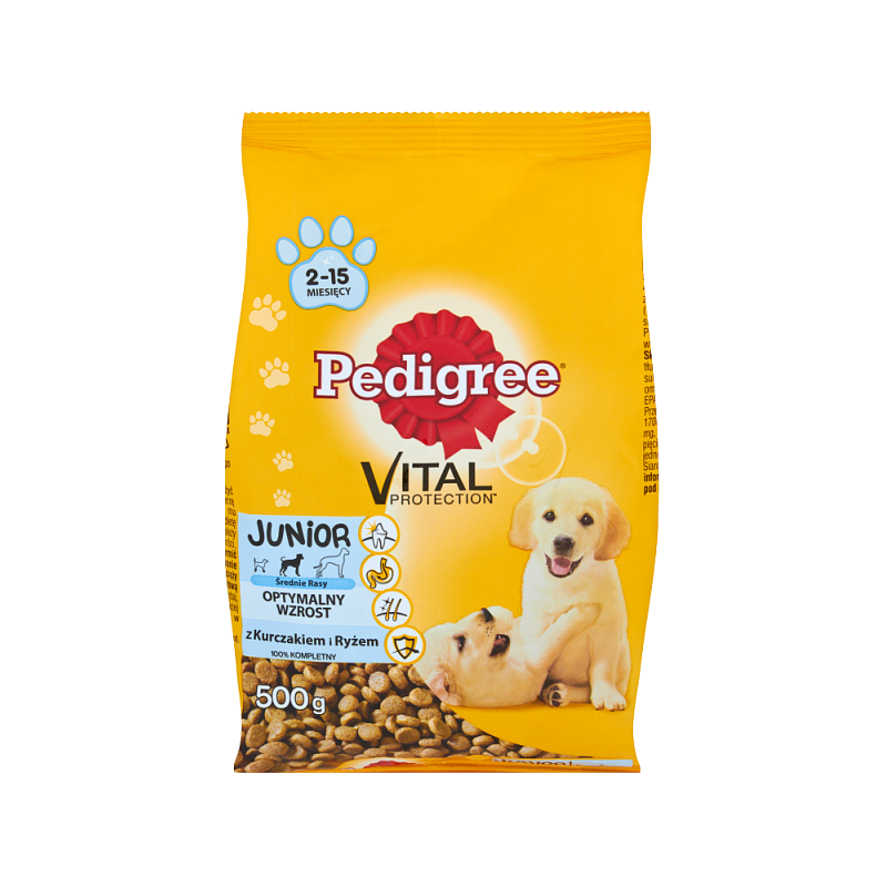 Pedigree Junior Średnie Rasy Kurczak 500G [181157]