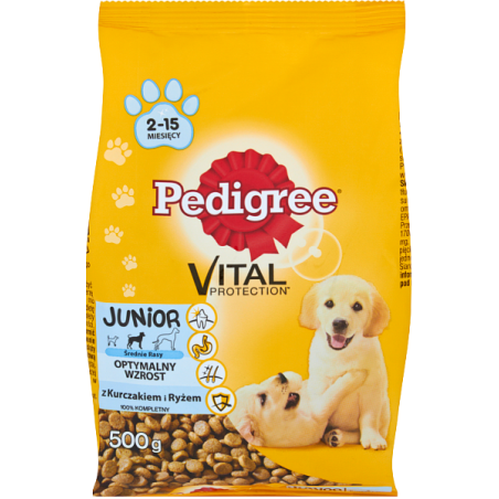 Pedigree Junior Średnie Rasy Kurczak 500G [181157]