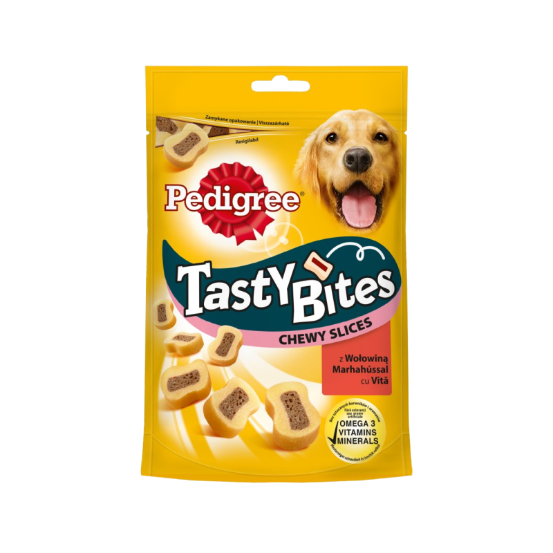 Pedigree Tasty Bites Chewy Slices 155G [318523]