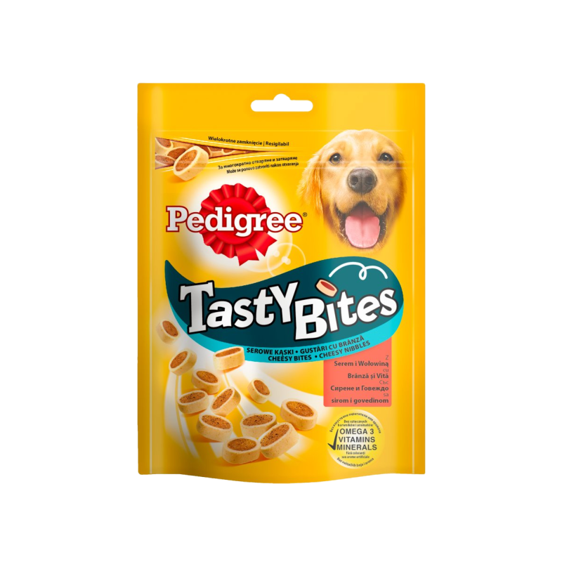 Pedigree Tasty Bites Cheesy Bites 140G [394148]