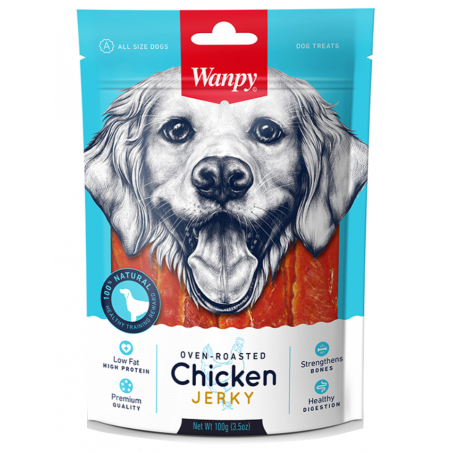 Wanpy Chicken Jerky 100G