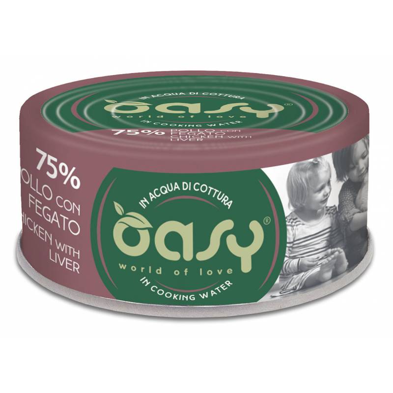 Oasy More Love Puszka Kurczak Z Wątróbką 70 G