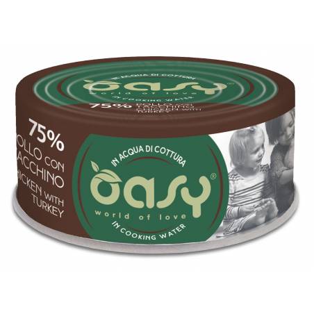 Oasy More Love Puszka Kurczak Z Indykiem 70 G