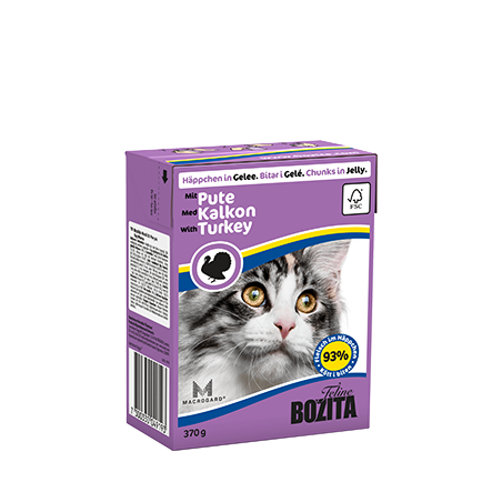 Bozita Chunks In Jelly With Turkey 370G