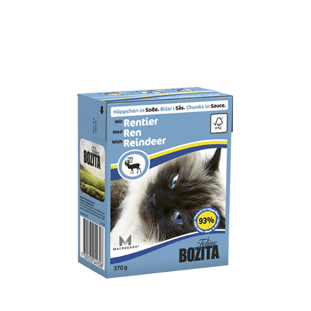 Bozita Chunks In Sauce With Reindeer 370G