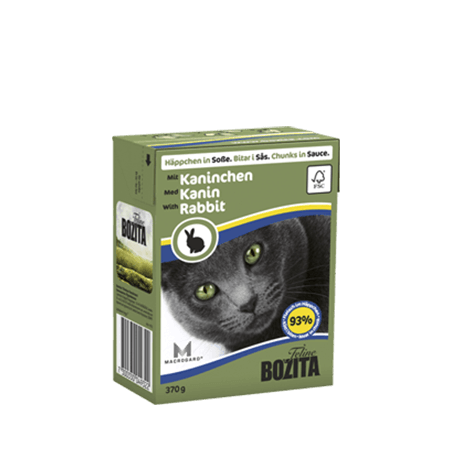 Bozita Chunks In Sauce With Rabbit 370G