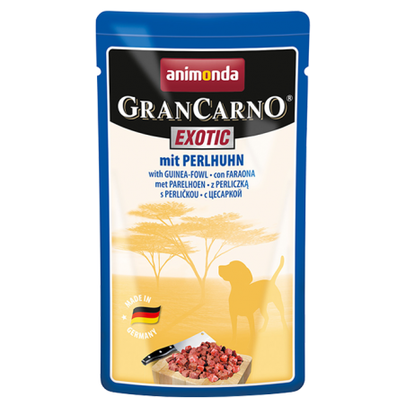 Animonda Grancarno Exotic Saszetki Z Perliczką 125 G