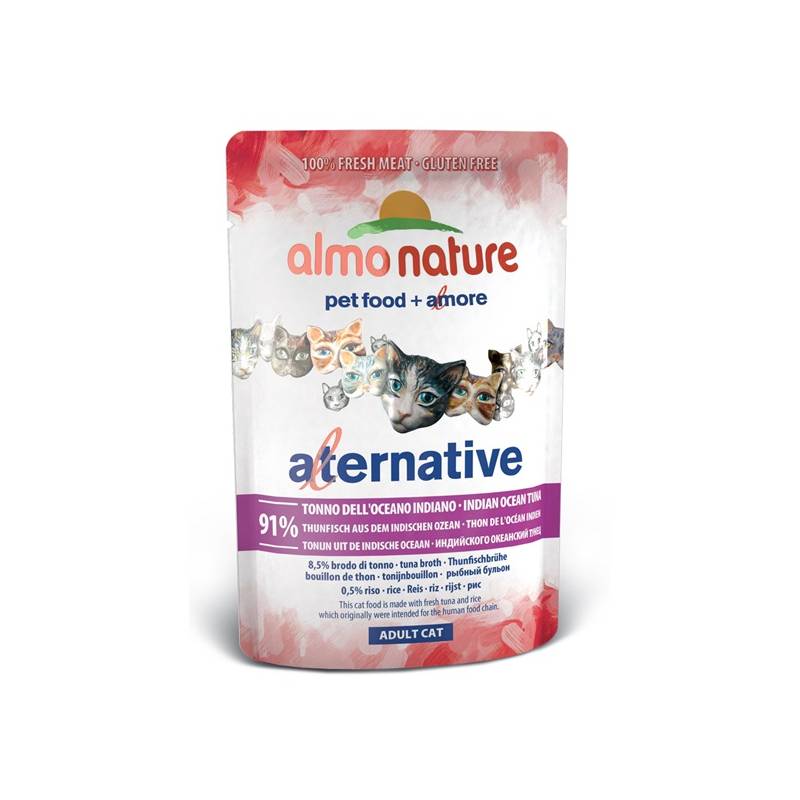 Almo Nature Alternative Tuńczyk Z Oceanu Indyjskiego 55 G