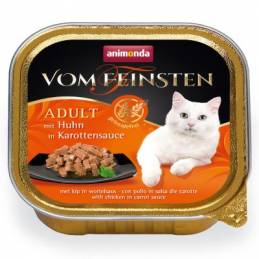 Animonda Vom Feinsten Grain Free Szalka Z Kurczakiem W Sosie Marchewkowym 100G