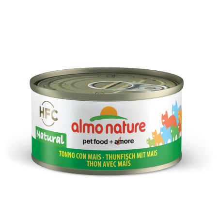 Almo Nature Hfc Natural - Tuńczyk Z Kukurydzą 70 G