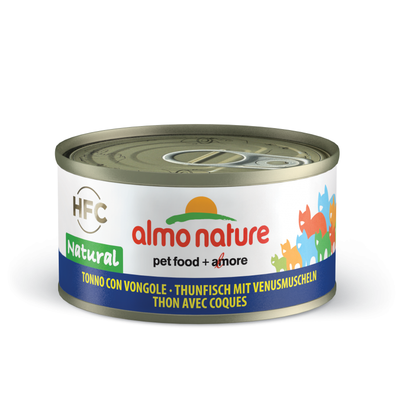 Almo Nature Hfc Natural - Tuńczyk Z Małżami 70 G