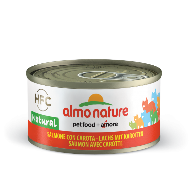 Almo Nature Hfc Jelly - Łosoś Z Marchwią 70 G